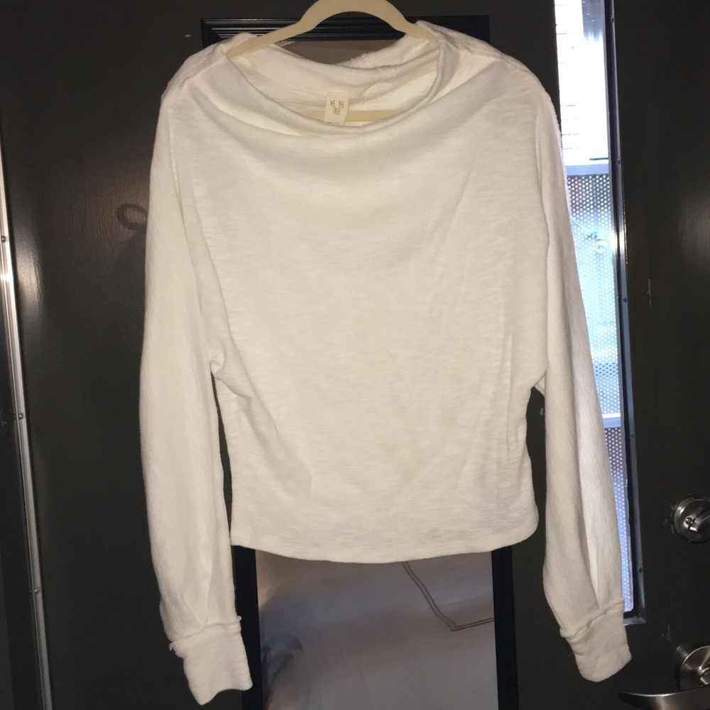 Free People Funnel Neck Sweater